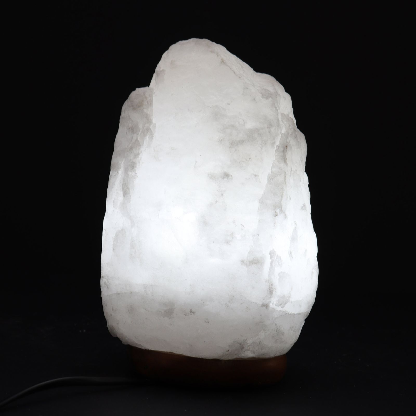Crystal Rock Himalayan Salt Lamp with Base Approx. 2-3kg - Image 6