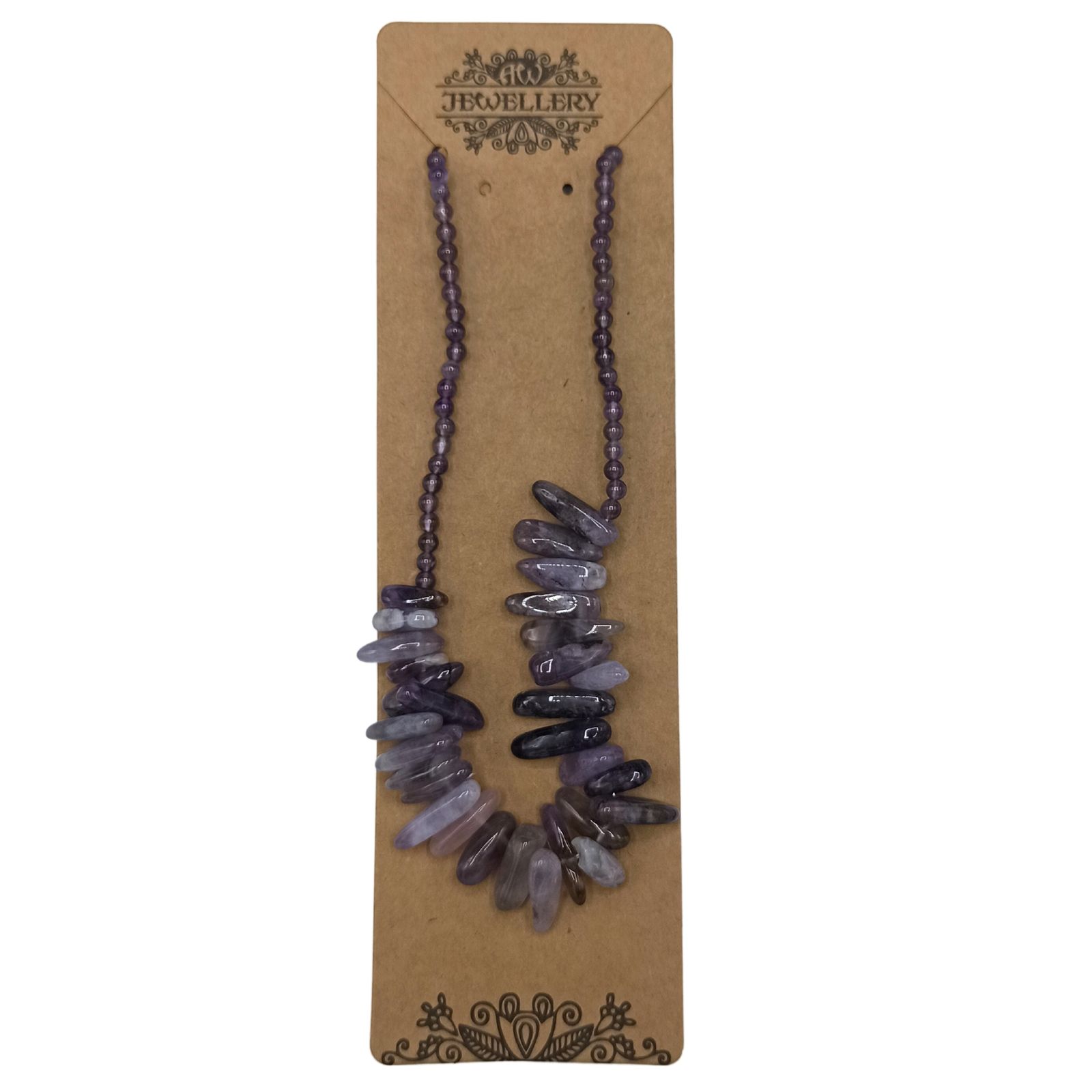 Longstone Gem Necklace – Amethyst - Εικόνα 3