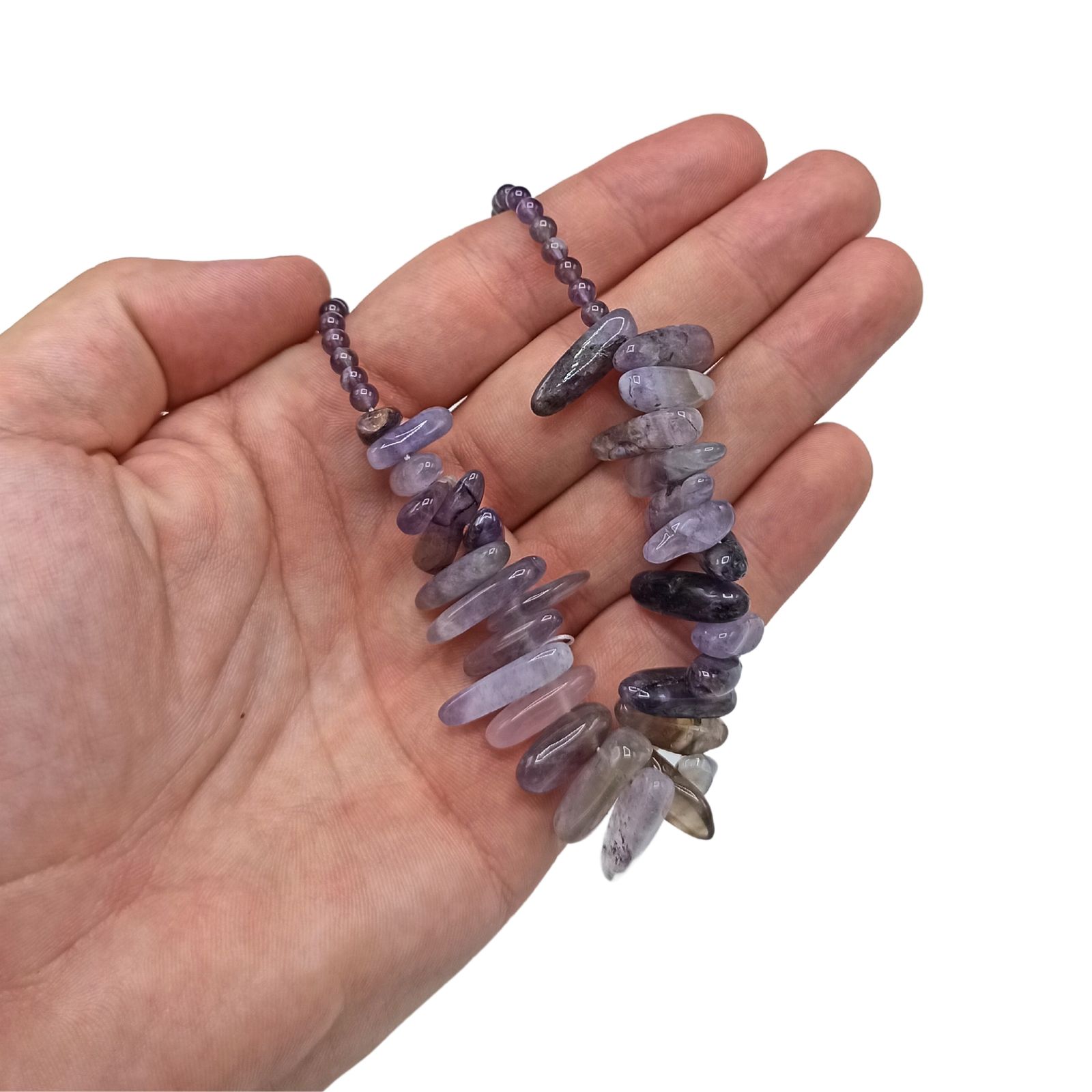 Longstone Gem Necklace – Amethyst - Εικόνα 2