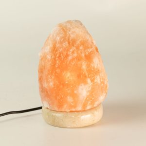 USB Natural Salt Lamp - 11.5 cm (multicolored light)