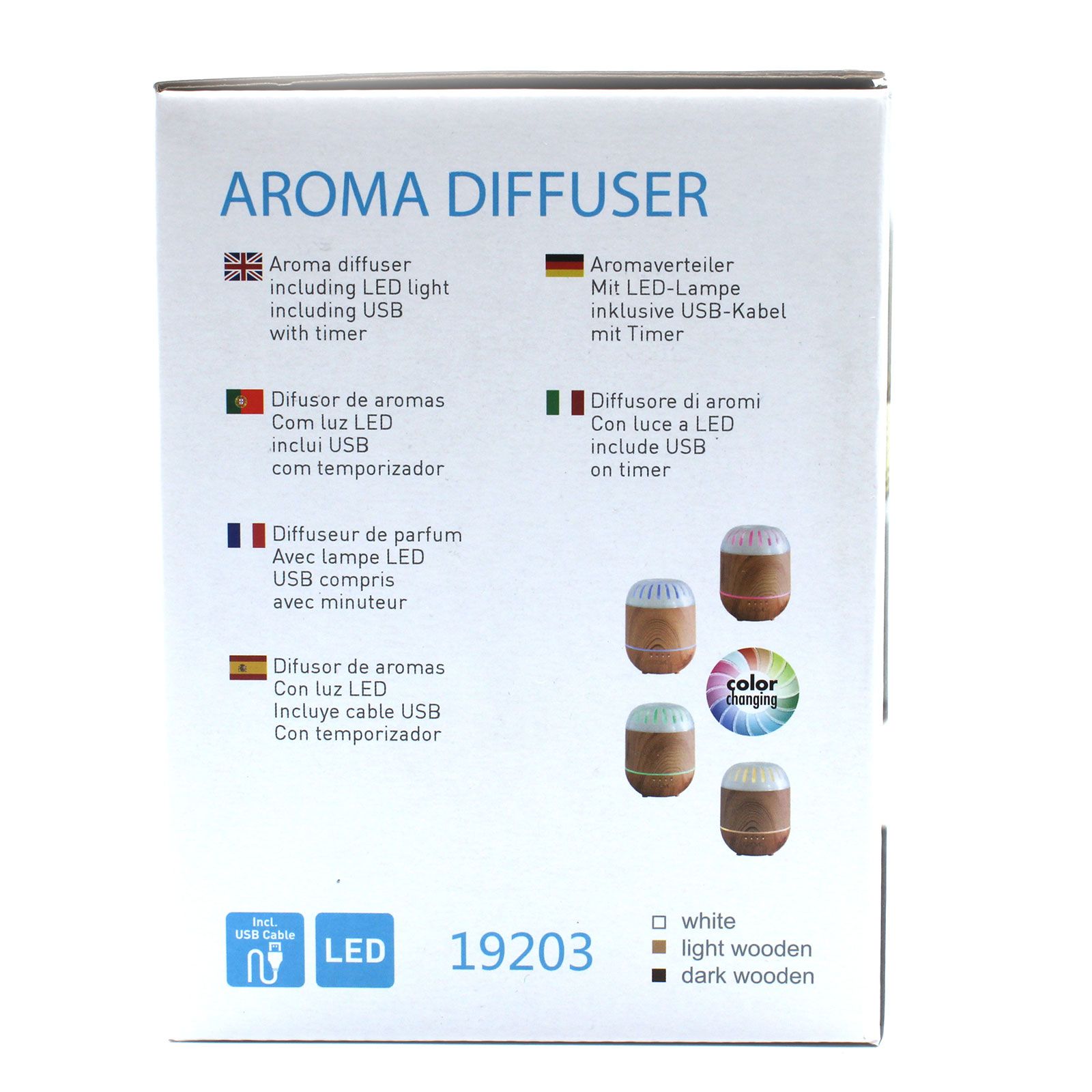 Copenhagen Aroma Diffuser 120ml – LED & Timer - Image 4