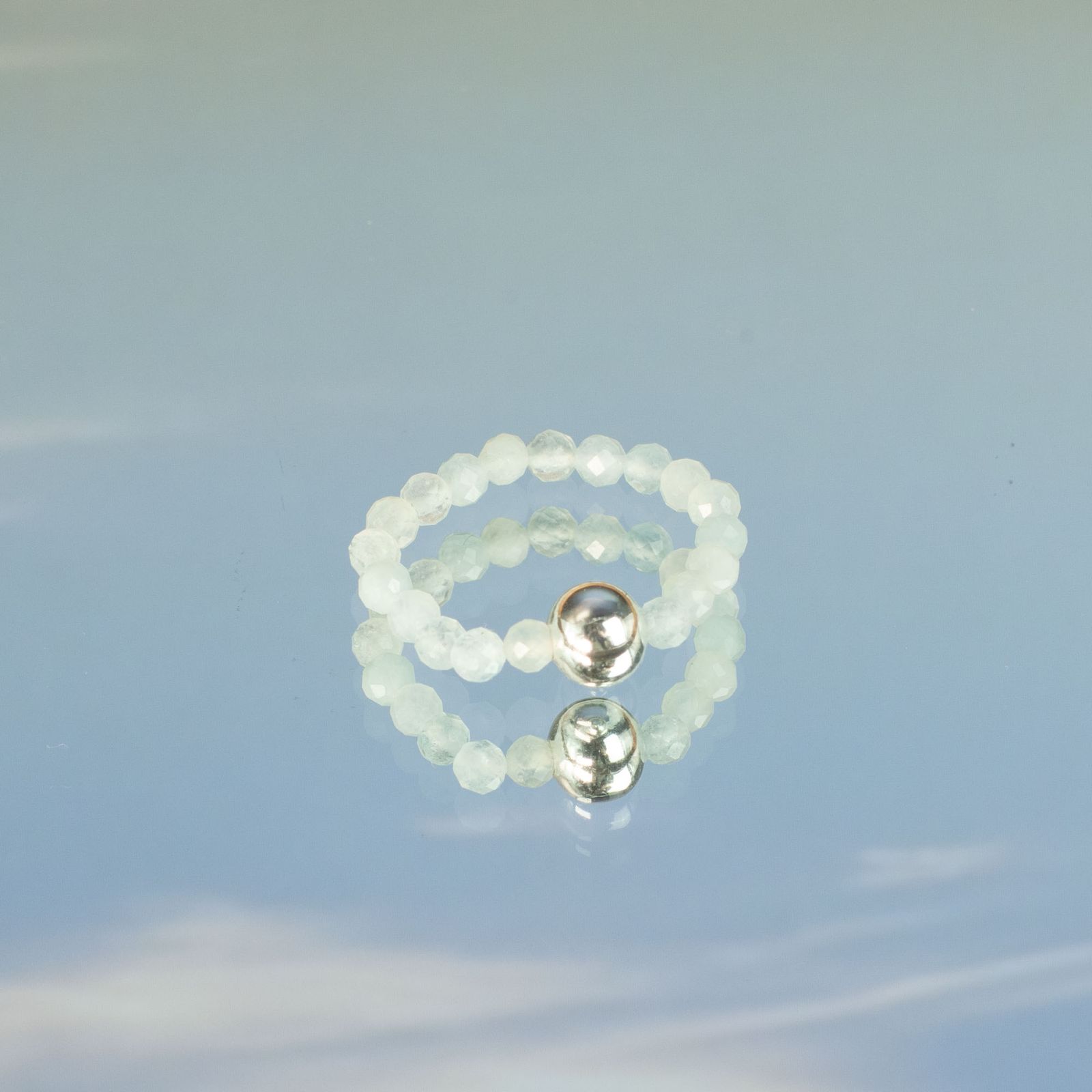 Nymph Spirit Gemstone Ring Set – Sea Sunset - Image 7