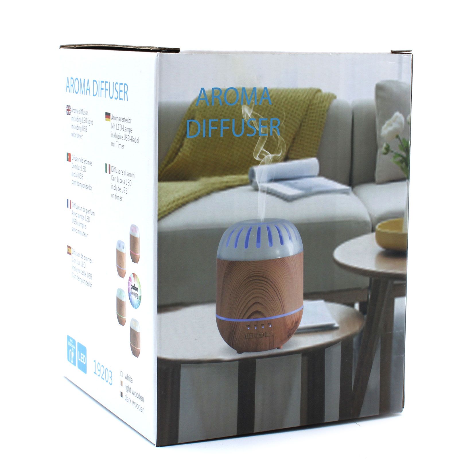 Copenhagen Aroma Diffuser 120ml – LED & Timer - Image 3