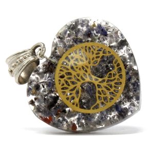 Orgonite Power Pendant – Heart Tree of Life