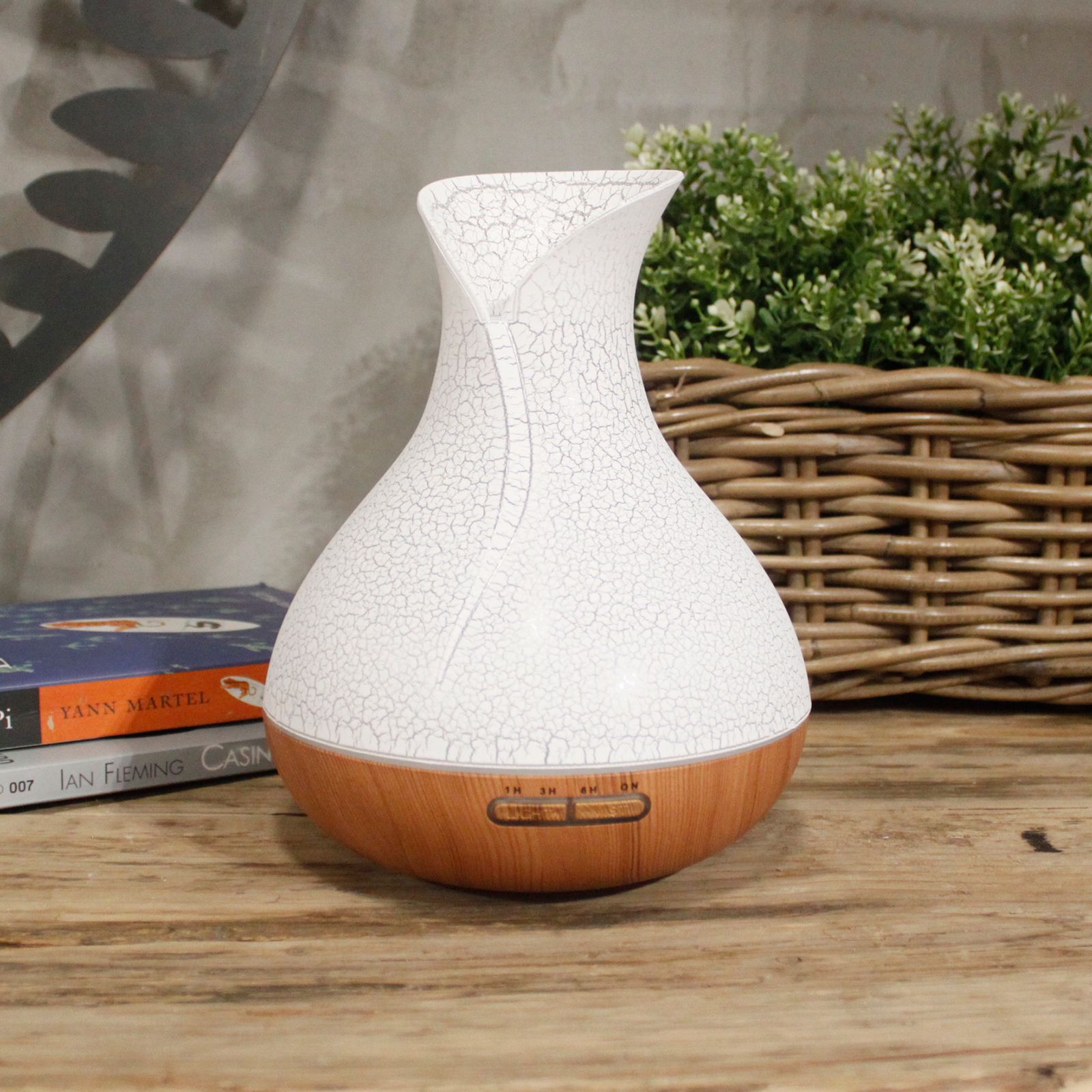 Palma Shell Aroma Diffuser 400ml – LED & Timer - Εικόνα 4