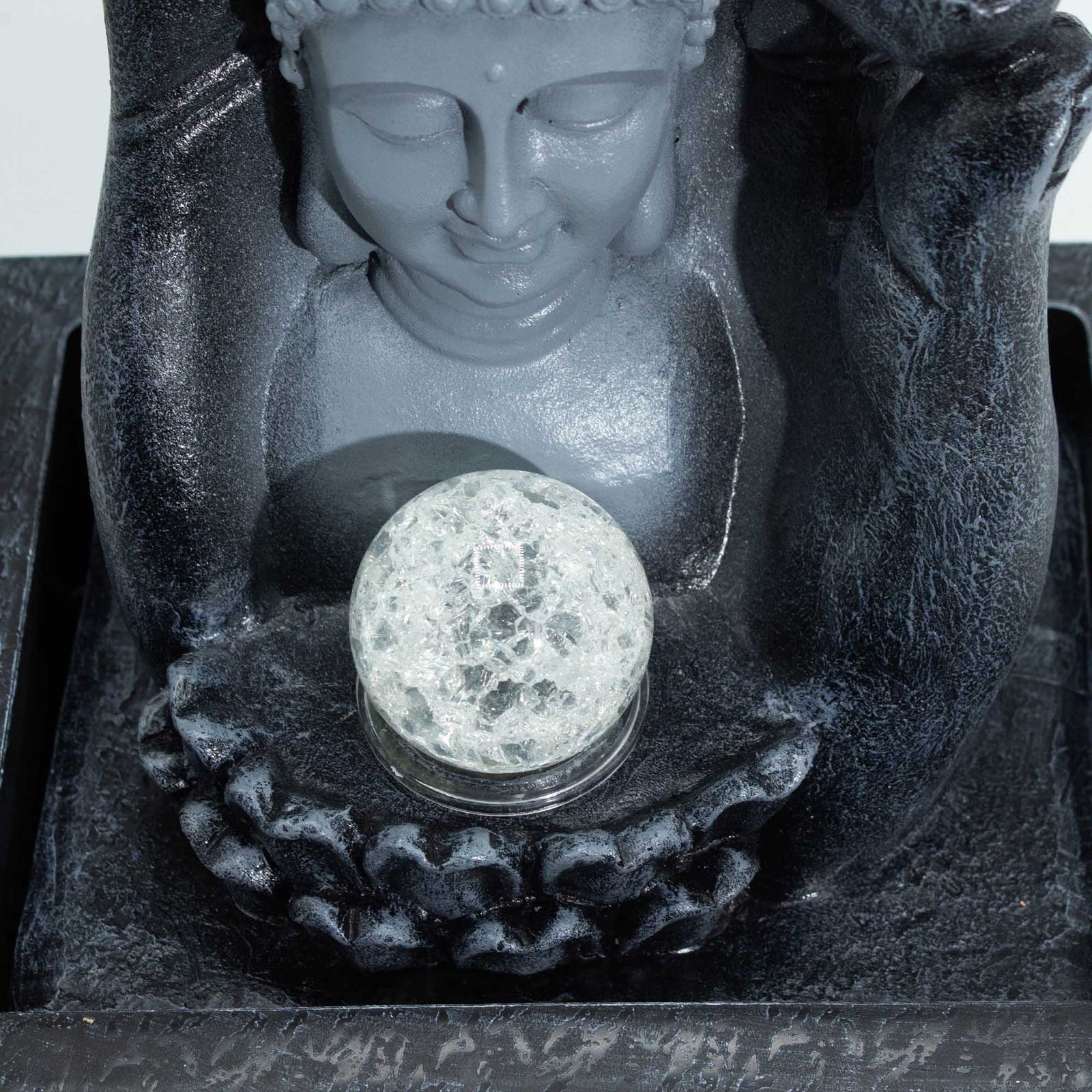 Buddha Hand & Head Tabletop Water Feature (20x25x35cm) - Εικόνα 4