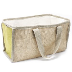 Natural Shopping Basket – Olive – Large