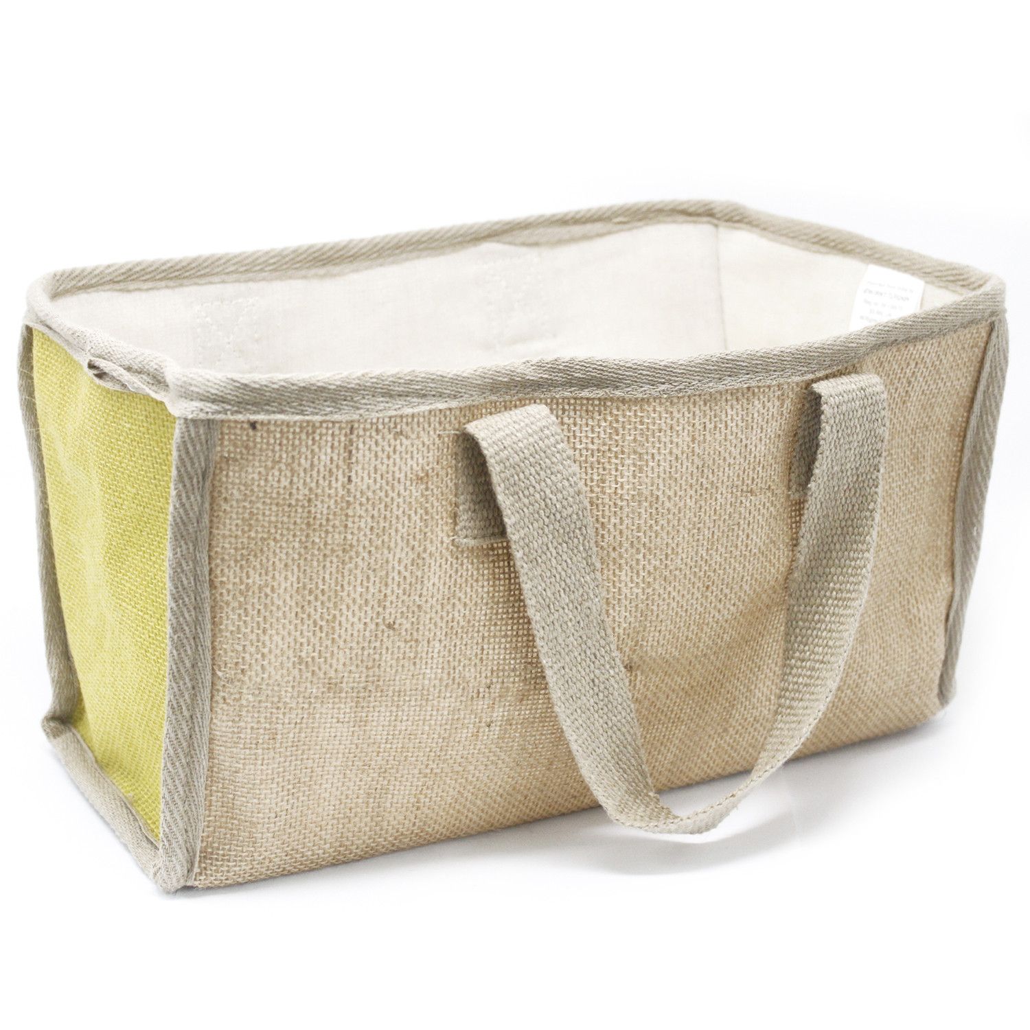 Natural Shopping Basket – Olive – Large